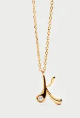 J.HOFFMAN'S Initial Pendant Necklace in Gold