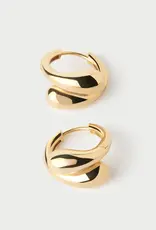 J.HOFFMAN'S Loop Hoops Hoops- Gold Vermeil
