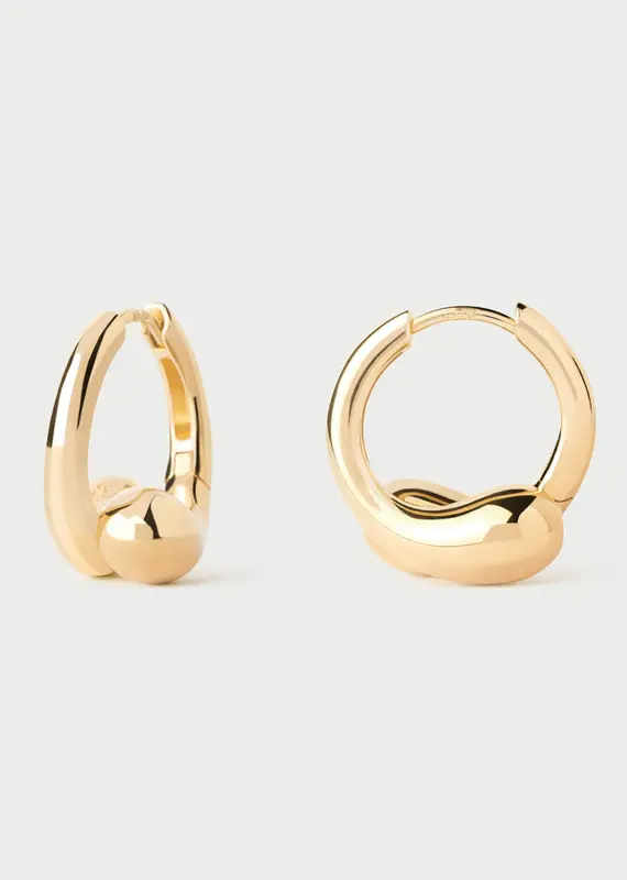 J.HOFFMAN'S Loop Hoops Hoops- Gold Vermeil