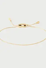 J.HOFFMAN'S Rodeo Slider Bracelet- Gold Vermeil