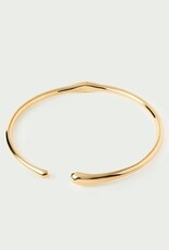 J.HOFFMAN'S Orbit Choker Necklace- Gold Vermeil