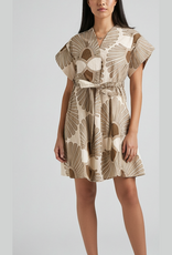 J.HOFFMAN'S Cynthia Dress- Mocha Frond