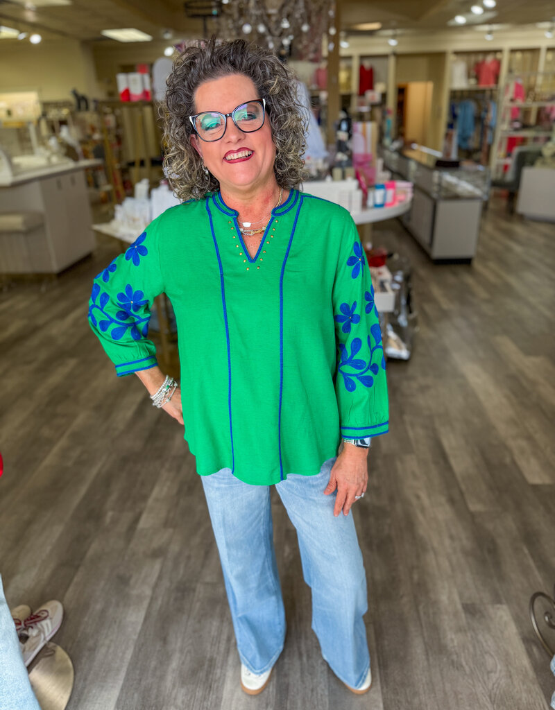 J.HOFFMAN'S Ivy Top- Green