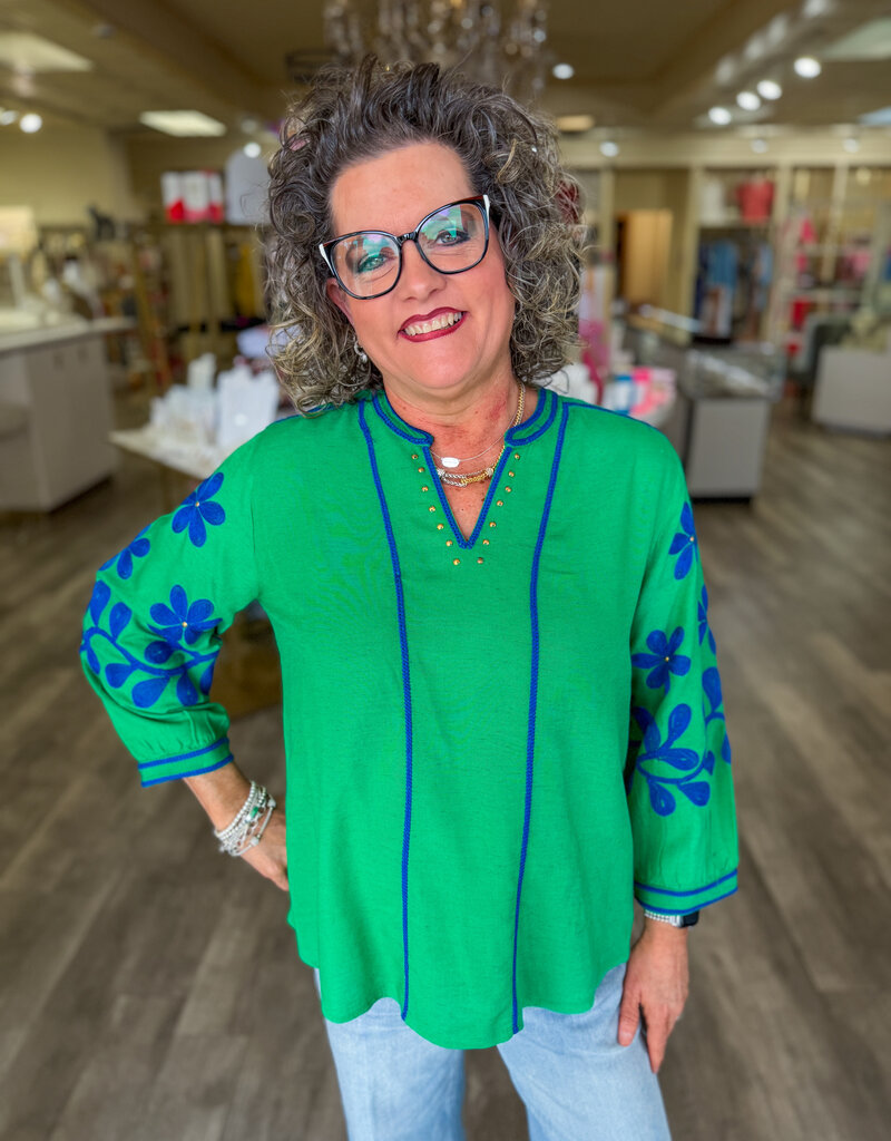 J.HOFFMAN'S Ivy Top- Green