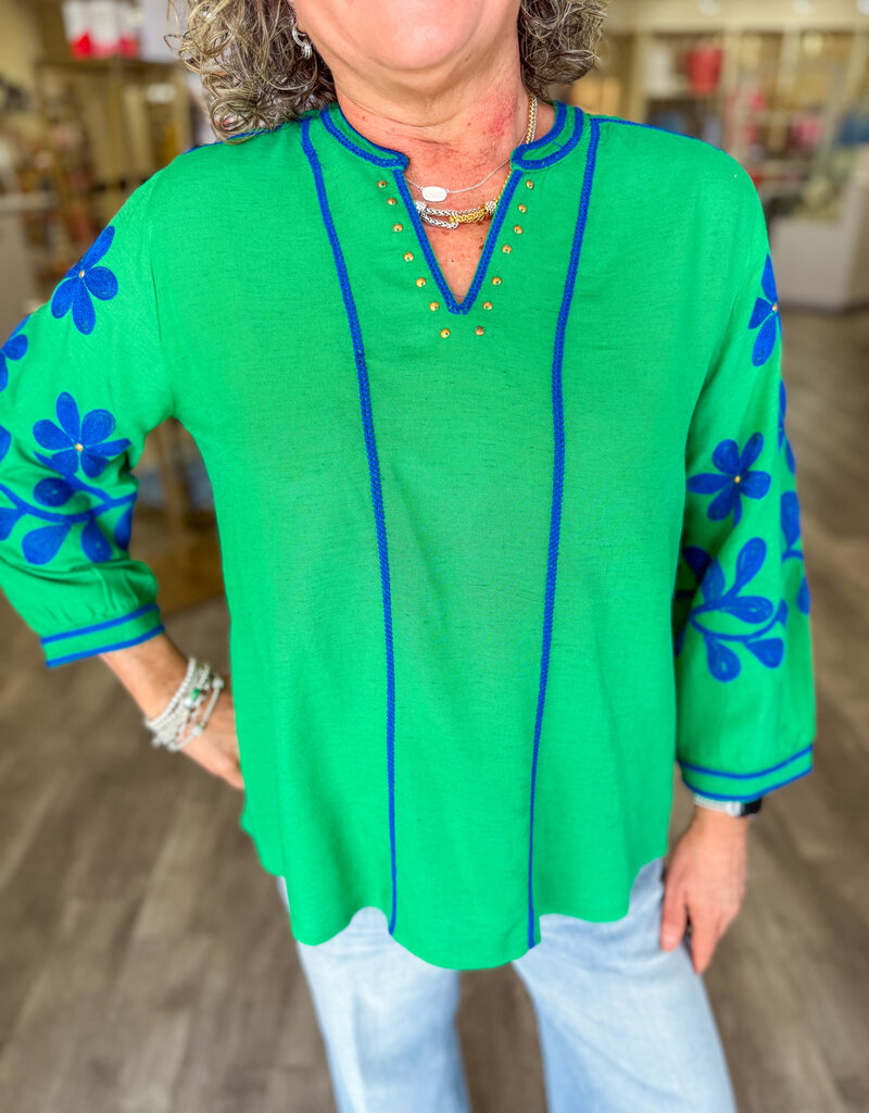 J.HOFFMAN'S Ivy Top- Green