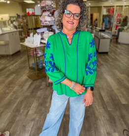 J.HOFFMAN'S Ivy Top- Green