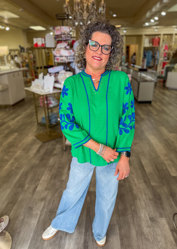 J.HOFFMAN'S Ivy Top- Green