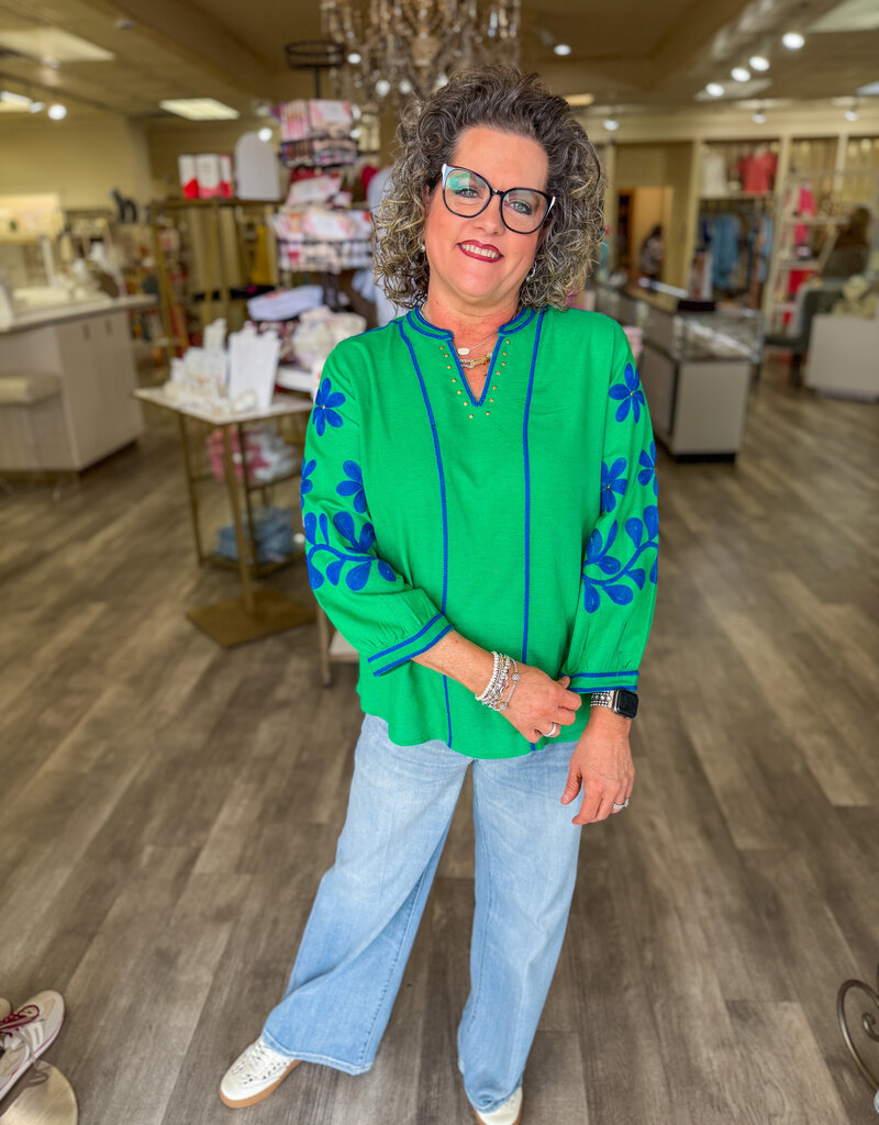 J.HOFFMAN'S Ivy Top- Green