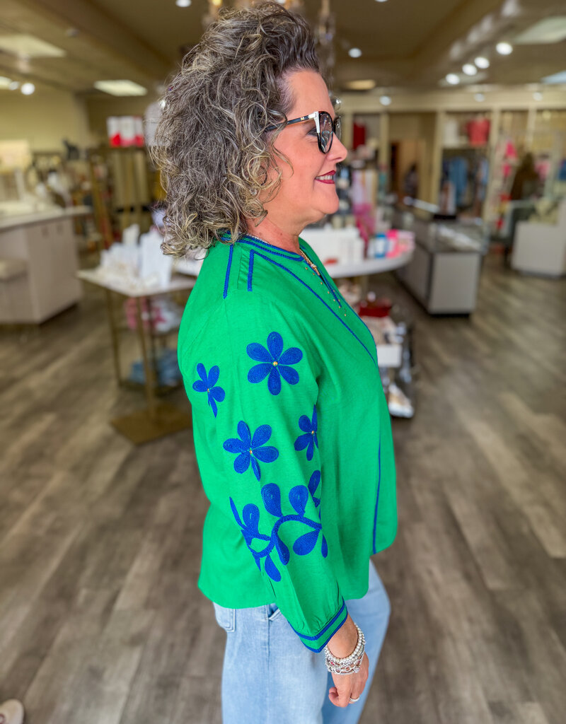 J.HOFFMAN'S Ivy Top- Green