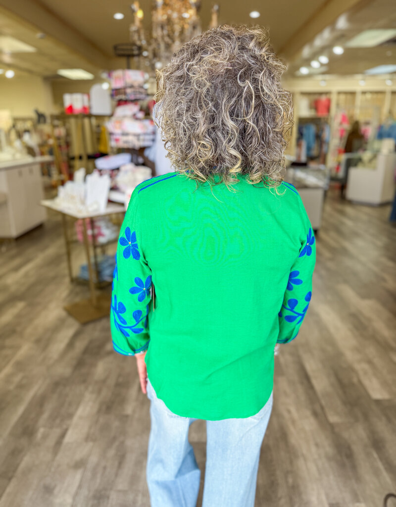 J.HOFFMAN'S Ivy Top- Green