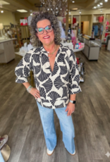 J.HOFFMAN'S Cici Top- Black Seashell