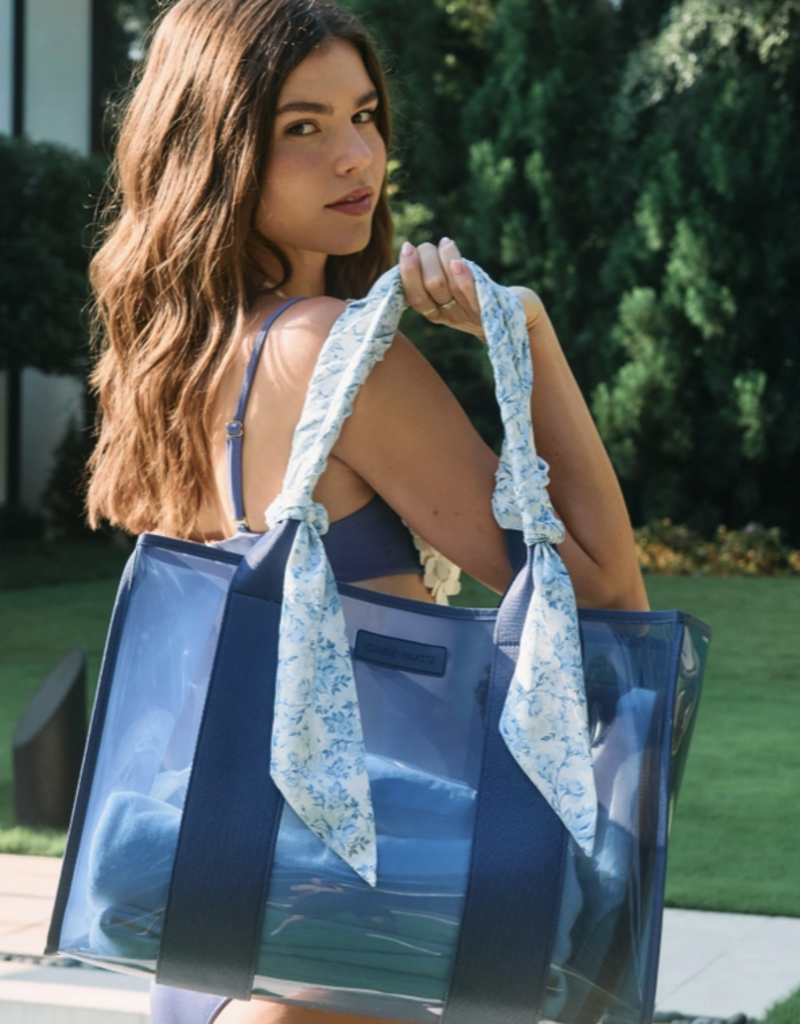 J.HOFFMAN'S Casemate Jelly Tote Bag- Something Navy Twilly