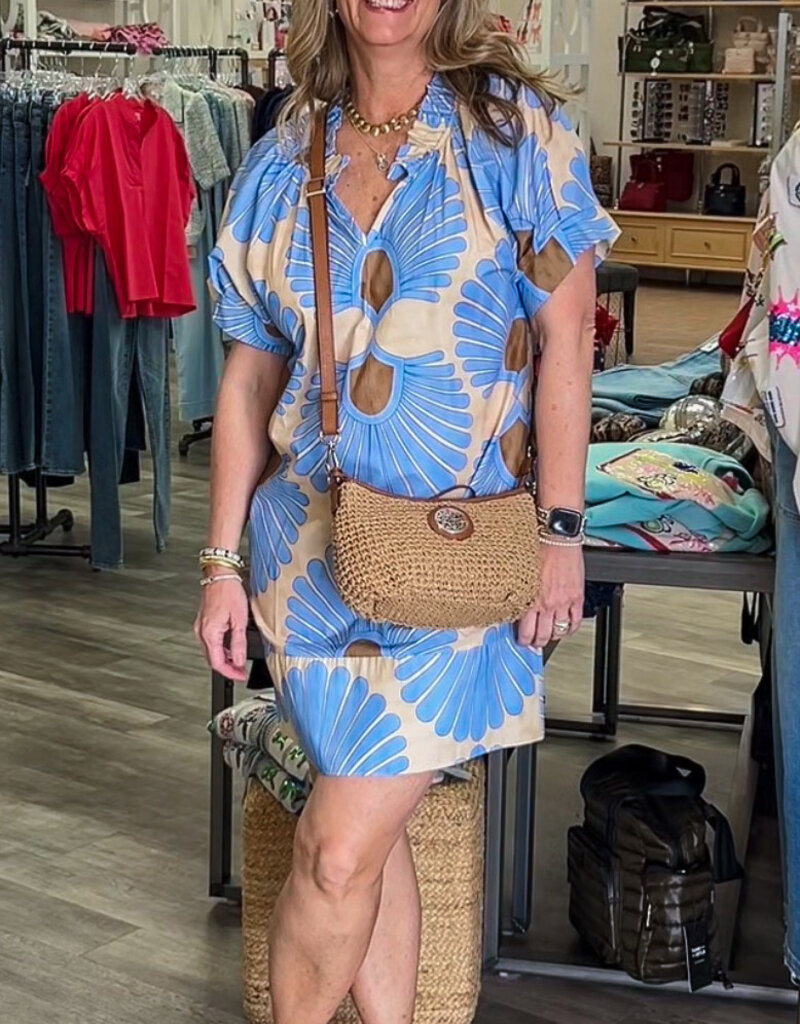 J.HOFFMAN'S Tabitha Dress- Baby Blue