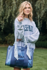 J.HOFFMAN'S Casemate Jelly Tote Bag- Something Navy Twilly