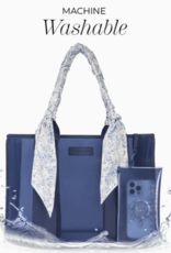 J.HOFFMAN'S Casemate Jelly Tote Bag- Something Navy Twilly