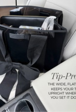 J.HOFFMAN'S Casemate Jelly Tote Bag- Midnight Black Bow