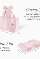 J.HOFFMAN'S Casemate Jelly Tote Bag- Matte Ballet Pink Bow