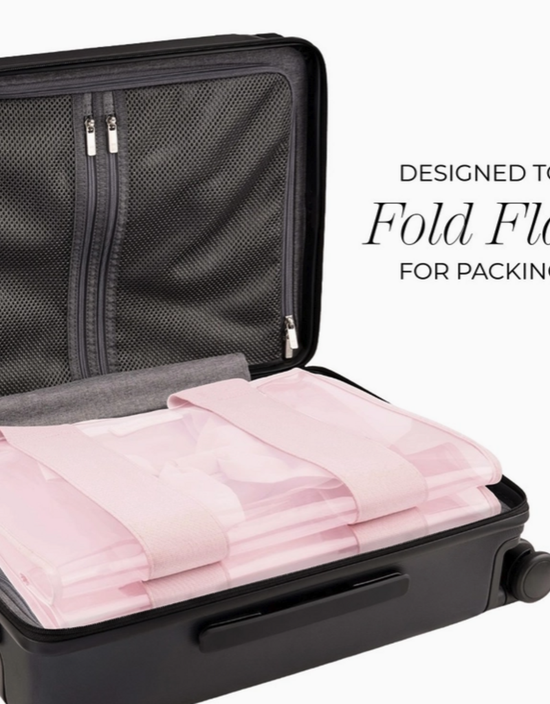 J.HOFFMAN'S Casemate Jelly Tote Bag- Matte Ballet Pink Bow