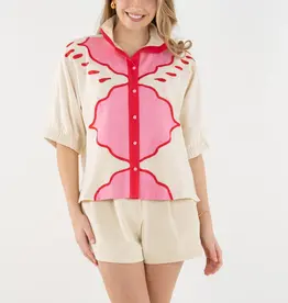 J.HOFFMAN'S Bonny Top- Pink Palace