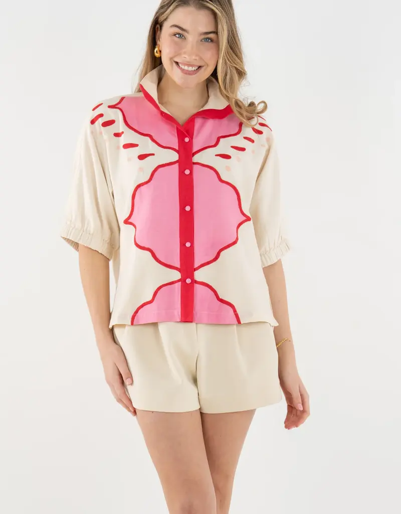 J.HOFFMAN'S Bonny Top- Pink Palace