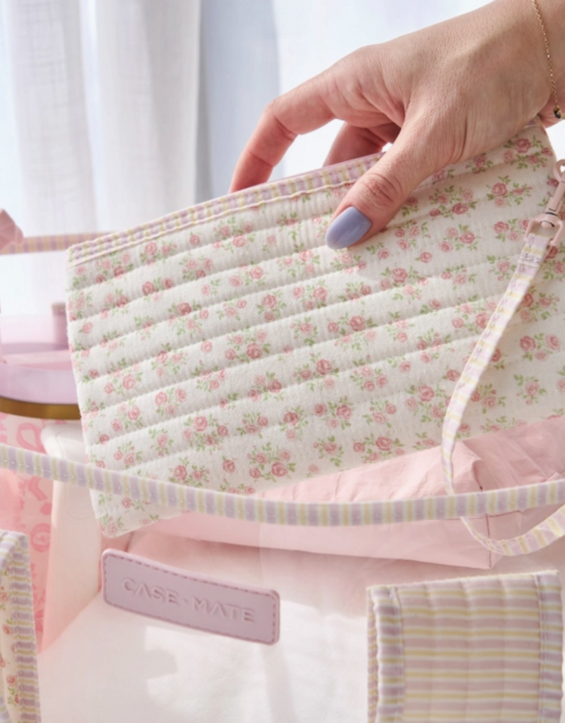 J.HOFFMAN'S Casemate Jelly Tote Bag- Quilted Ditsy Floral