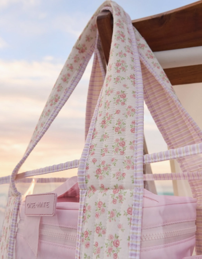 J.HOFFMAN'S Casemate Jelly Tote Bag- Quilted Ditsy Floral