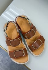 J.HOFFMAN'S Jabara Sandy- Brown