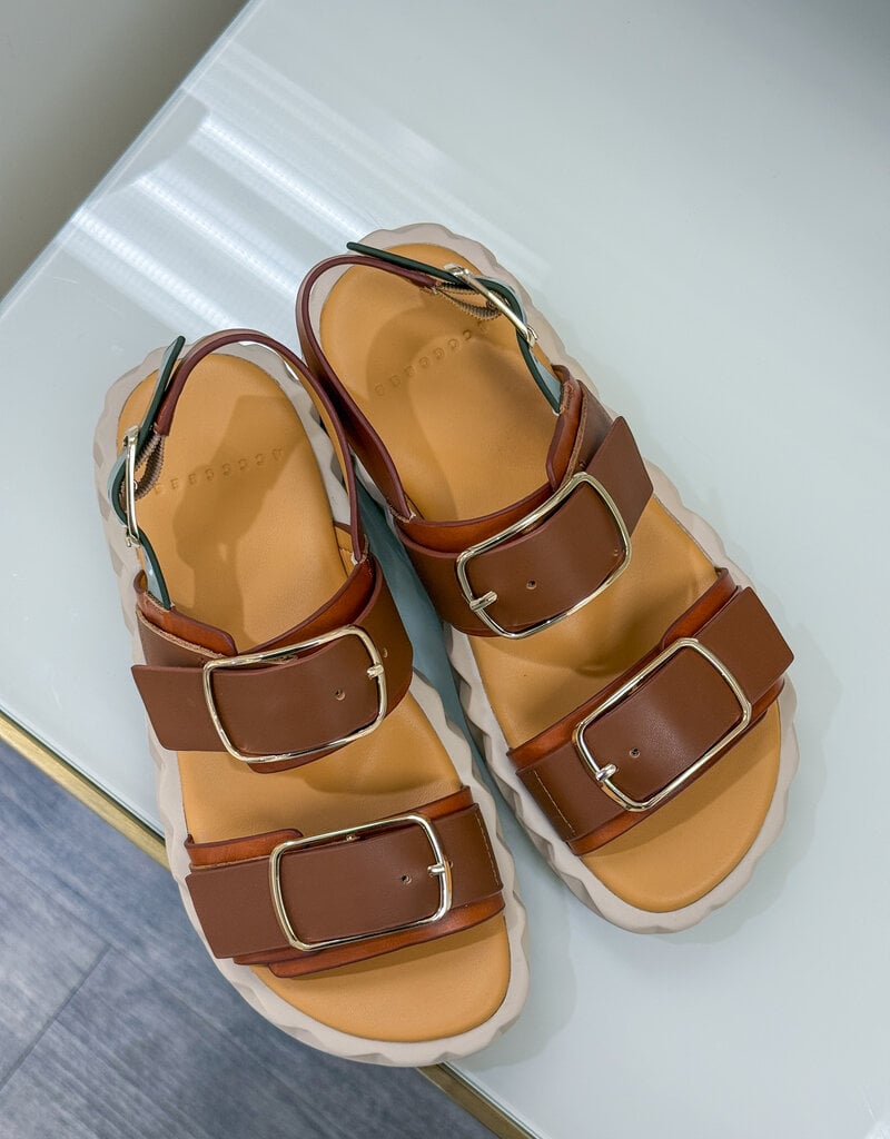 J.HOFFMAN'S Jabara Sandy- Brown