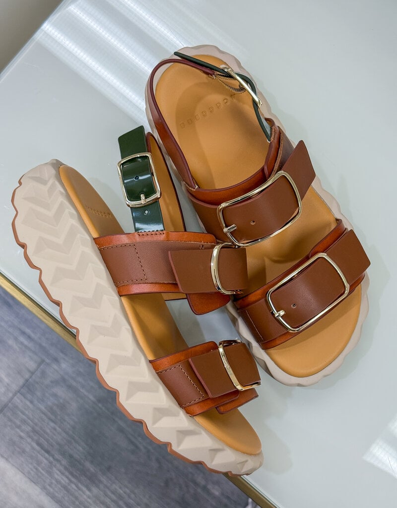 J.HOFFMAN'S Jabara Sandy- Brown