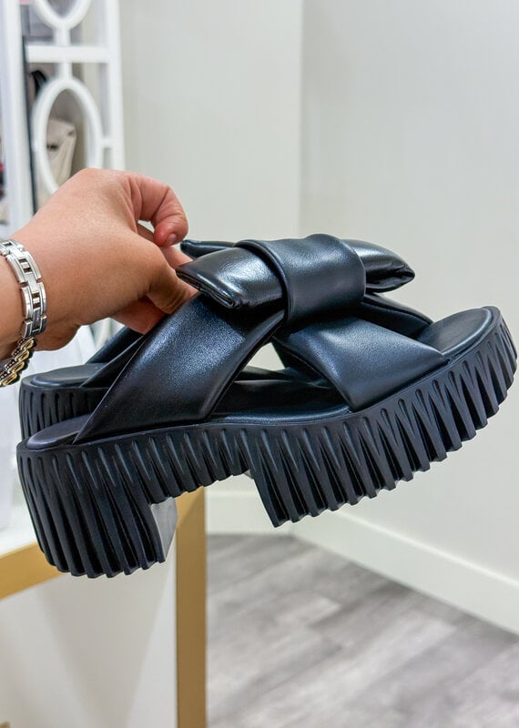 J.HOFFMAN'S Plia Bow- Black