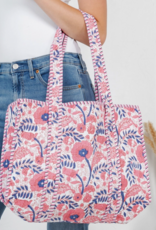 J.HOFFMAN'S Tulip Quilted Tote