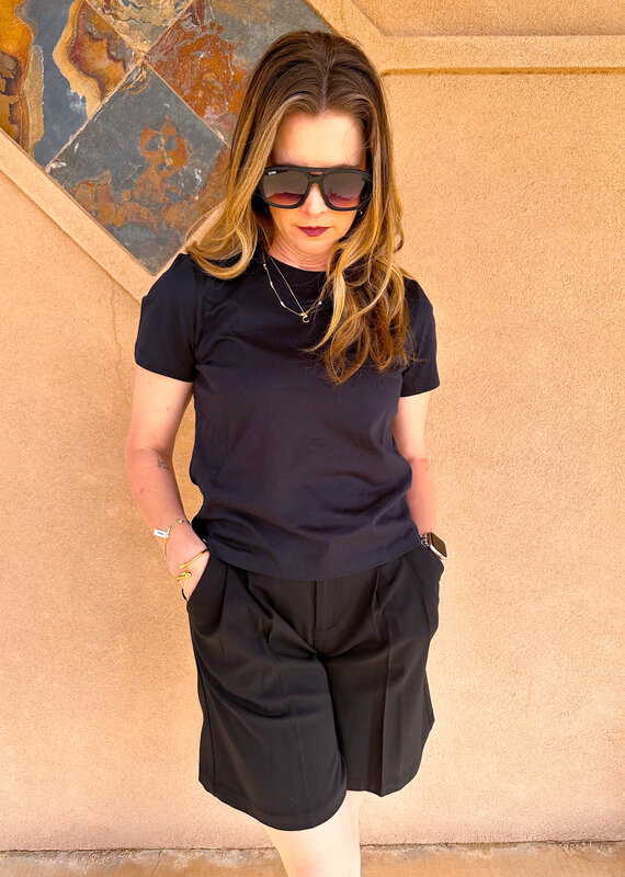 J.HOFFMAN'S Bernie Bermuda Short- Black