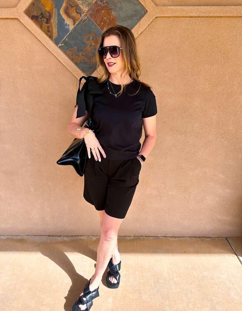 J.HOFFMAN'S Bernie Bermuda Short- Black