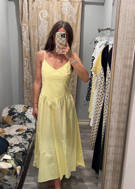 J.HOFFMAN'S Izard Dress- Yellow