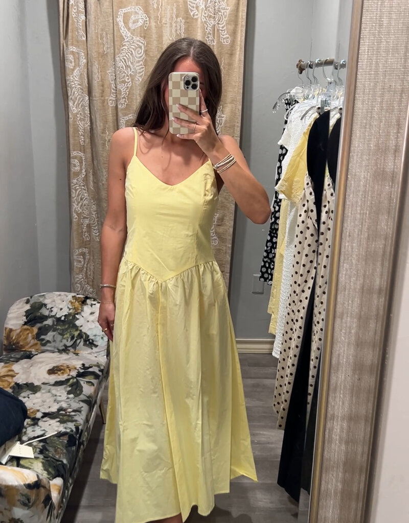 J.HOFFMAN'S Izard Dress- Yellow