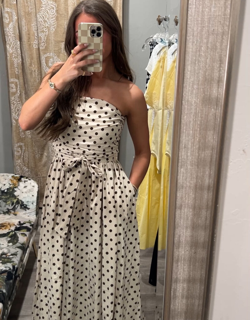 J.HOFFMAN'S Avalon Dress- Chocolate Pdot