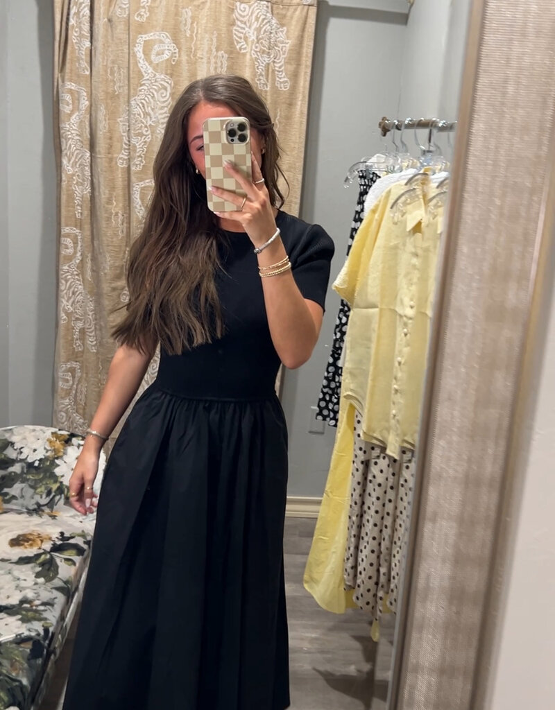 J.HOFFMAN'S Miki Dress- Black