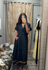 J.HOFFMAN'S Giana Dress- Blue