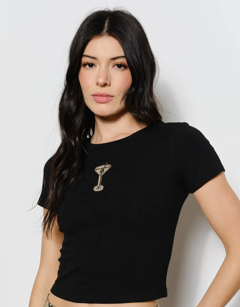 J.HOFFMAN'S Gemma Martini Tee