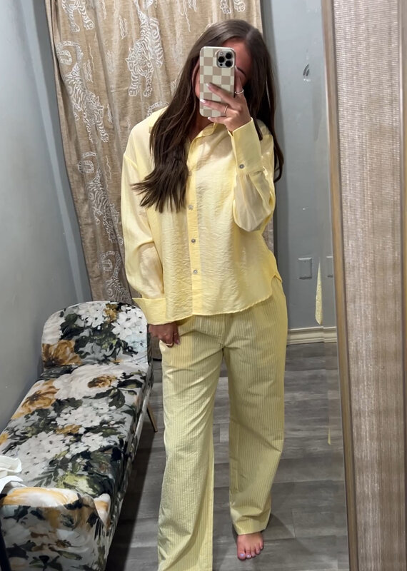 J.HOFFMAN'S Nadia Top- Yellow