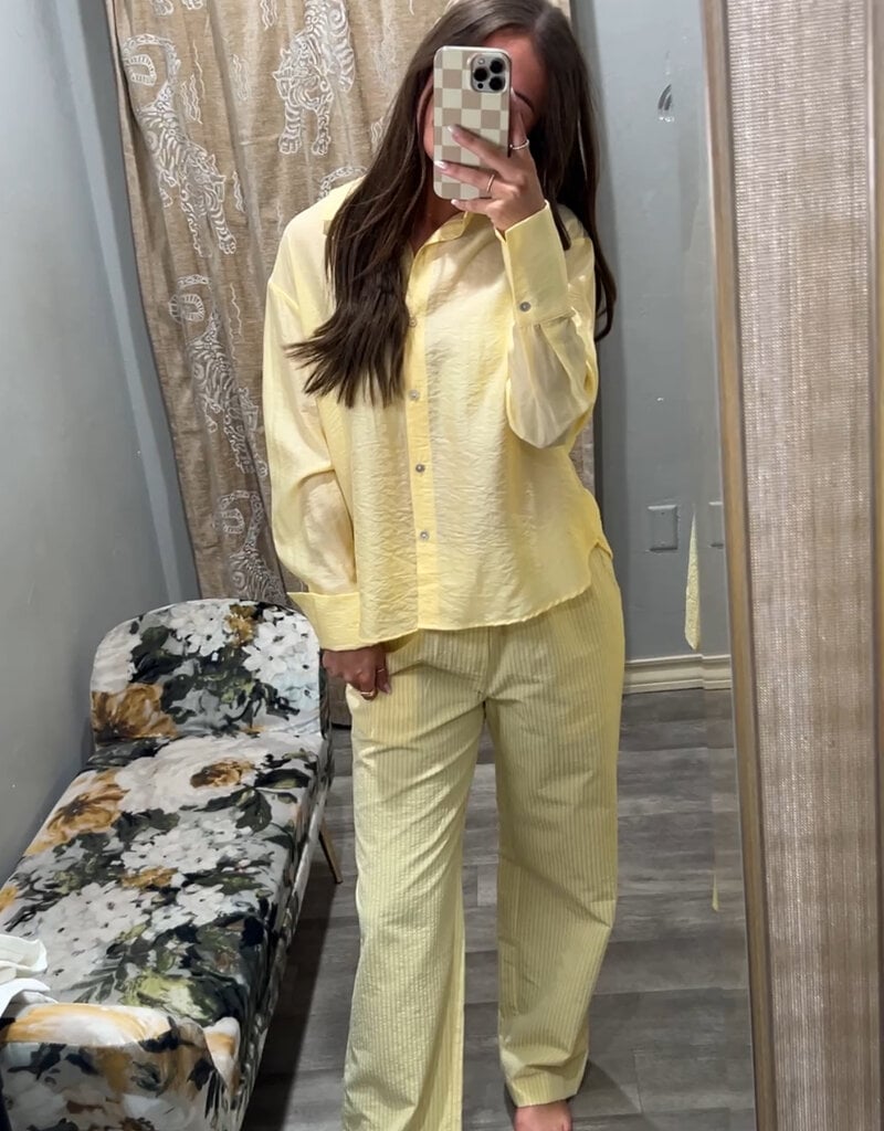 J.HOFFMAN'S Nadia Top- Yellow