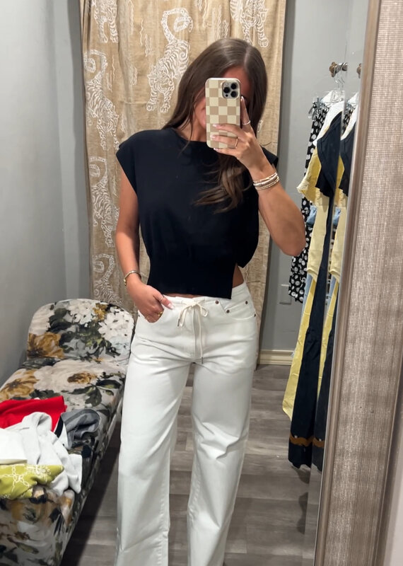 J.HOFFMAN'S Capri Top- Black