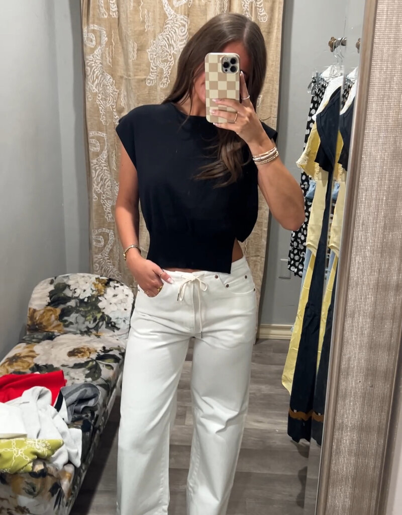 J.HOFFMAN'S Capri Top- Black