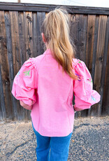 J.HOFFMAN'S Edie Top- Pink