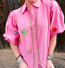 J.HOFFMAN'S Edie Top- Pink