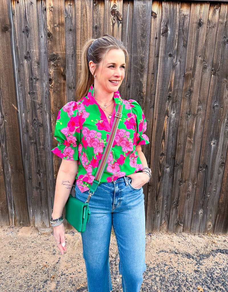 J.HOFFMAN'S Jessica Top- Orchid Reverie Pink