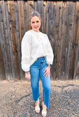 J.HOFFMAN'S Martha Top- Ivory