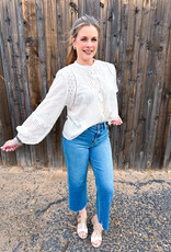 J.HOFFMAN'S Martha Top- Ivory