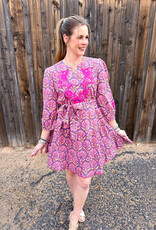 J.HOFFMAN'S Mayra Dress- Plum