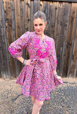 J.HOFFMAN'S Mayra Dress- Plum